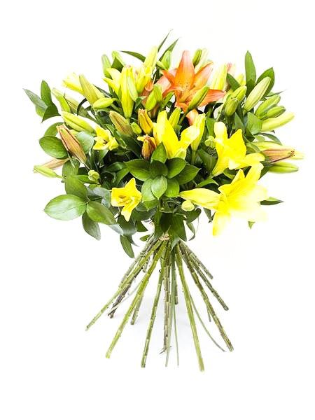 Mixed Lily Bunch